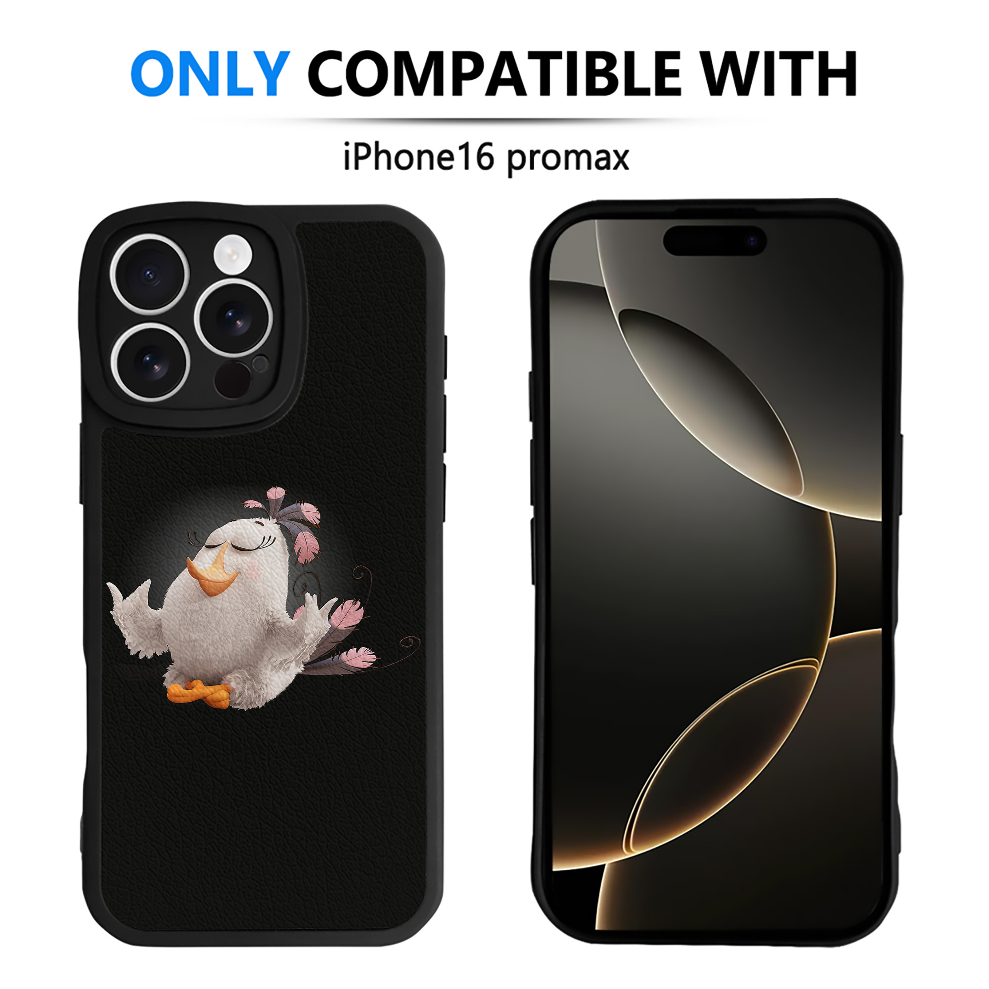 （画像用） Angry Birds アングリーバード 【iPhone 16シリーズ対応】シリコンスマホケース（レザー調） 材質：シリコン